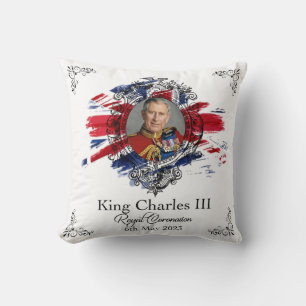 King Charles III Coronation Cushion / Kissen