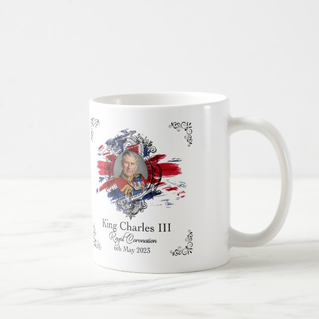King Charles III Coronation Image Tasse (Rechts)
