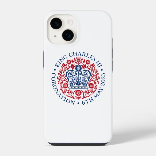King Charles III Coronation iPhone Hülle (Rückseite)
