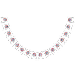 King Charles III Coronation Logo Wimpelkette