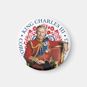 King Charles III Coronation Magnet