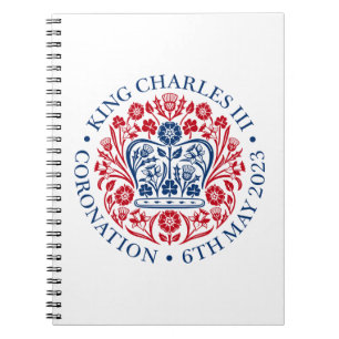 King Charles III Coronation Notizblock