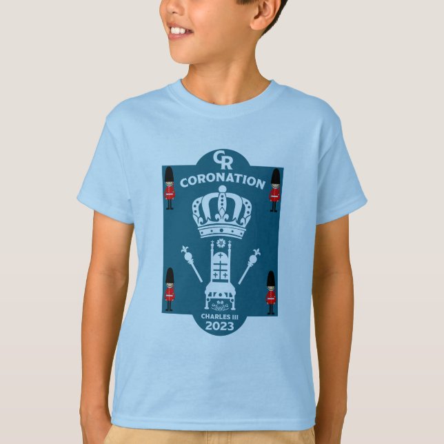 King Charles III Coronation Street Party T-Shirt (Vorderseite)