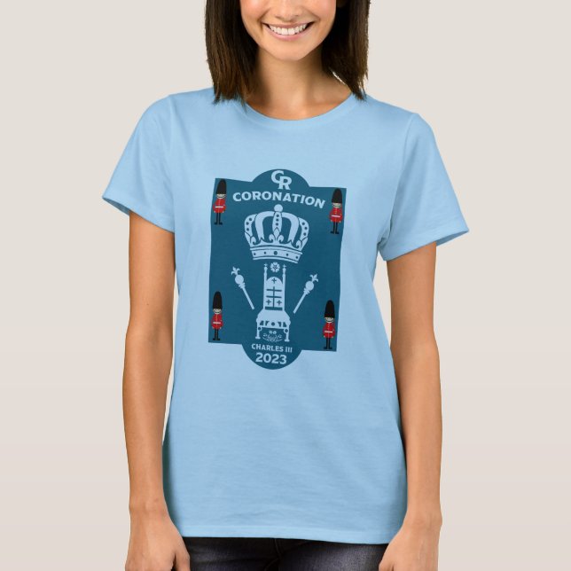King Charles III Coronation Street Party T-Shirt (Vorderseite)