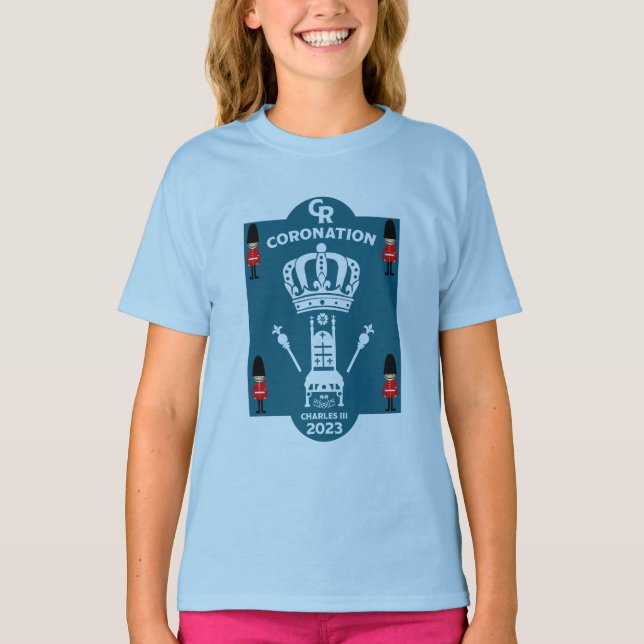 King Charles III Coronation Street Party T-Shirt (Vorderseite)