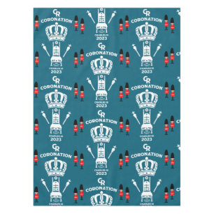 King Charles III Coronation Street Party Tischdecke