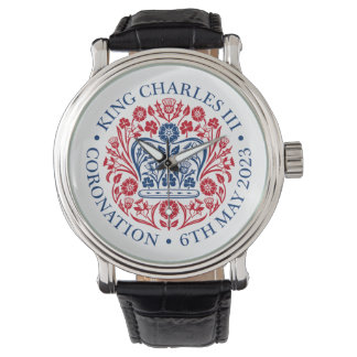 King Charles III Coronation Watch Armbanduhr