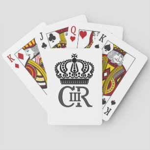King Charles III-Gedenkkarten Spielkarten