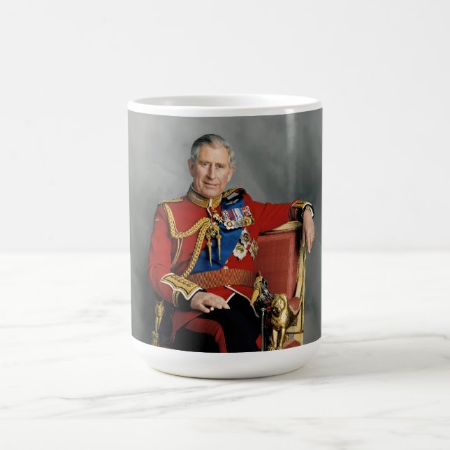 King Charles III Kaffeetasse (Mittel)