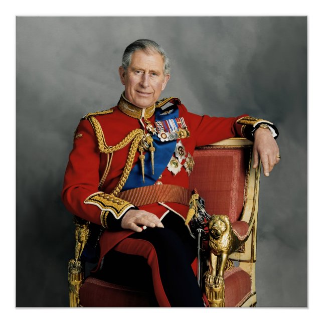 King Charles III Poster (Vorderseite)