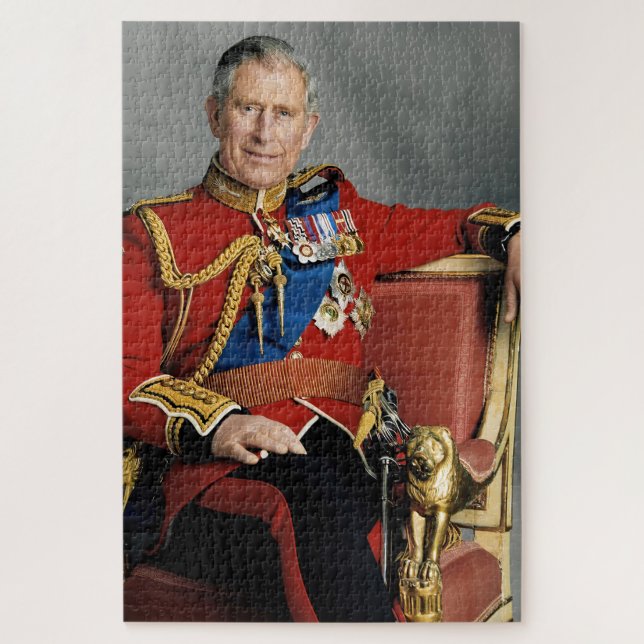 King Charles III Puzzle (Vertikal)