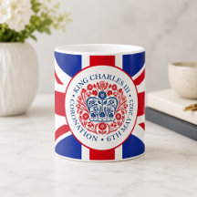 King Charles III Royal Coronation Logo Patriotic