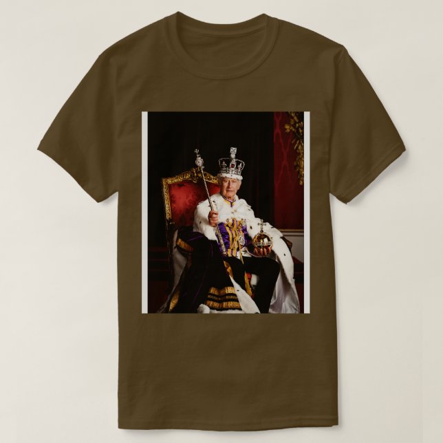 King Charles III T-Shirt (Design vorne)