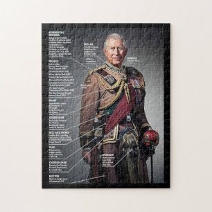King Charles III Toronto Scottish Regiment Puzzle