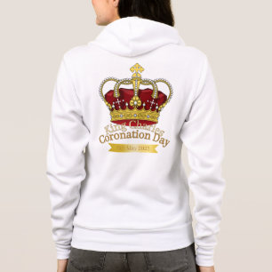 King Charles III Union Jack Flag Hoodie