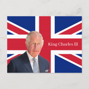 King Charles lll Postkarte