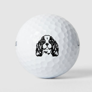 King Charles Spaniel Dog Golfball