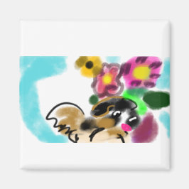 King charles spaniel magnet