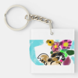 King charles spaniel schlüsselanhänger