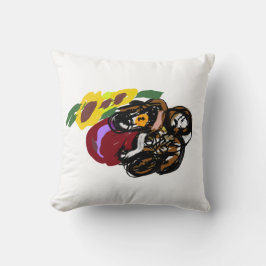 King Charles Spaniel Sonnenblumen Kissen