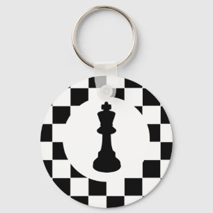 King Chess Piece - Keychain - Chess Party Favors Schlüsselanhänger