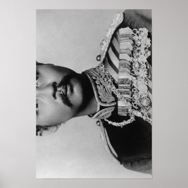 King Chulalongkorn Rama V of Thailand Photograph Poster (Vorne)