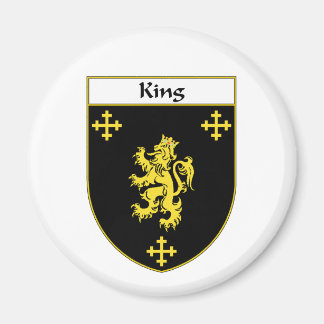 King Coat of Arms/Familienwappen Magnet