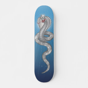 King Cobra - Blau Skateboard