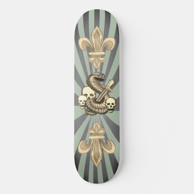 King Cobra Skateboard (Vorderseite)