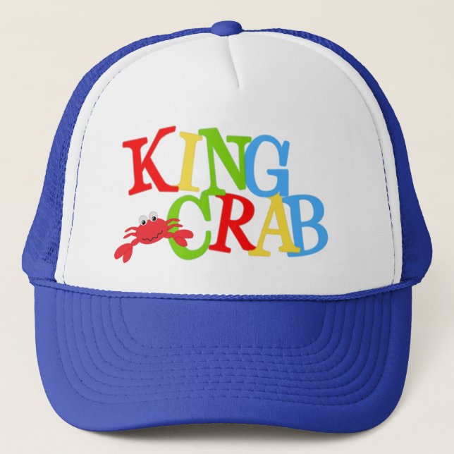 King Crab - Trucker Hat Truckerkappe (Vorderseite)