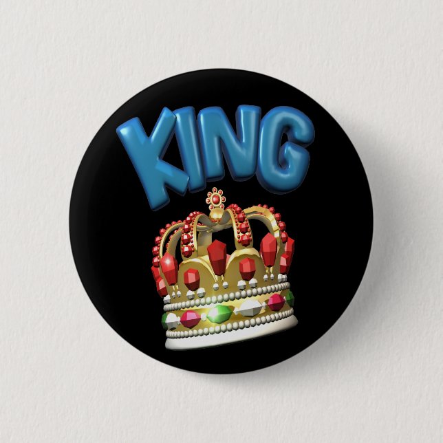 king.crown button (Vorderseite)