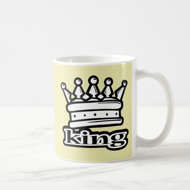 King Crown Royal Royalty Kaffeetasse (Rechts)