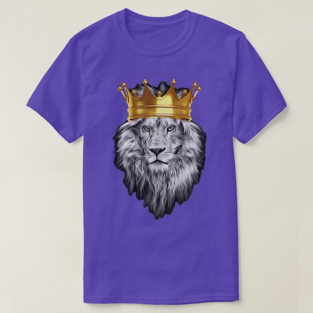 KING CROWNED LION Super HOT Design von Kopa21 Desi T-Shirt (Design vorne)
