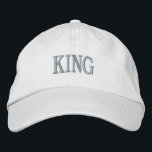 King Custom Text gedruckt Stilvoll handsome Elehan Bestickte Baseballkappe<br><div class="desc">✔️ Premium Embroidery - "KING"-Name für High-End-Look ✔️ verstellbares Fit - Eine Größe passt am besten zu einem komfortablen Band ✔️ Classic White Color - Vielseitig und stilvoll für ✔️ Durable & Lightweight - Ideal für tägliche Kleidung,  Sport oder lässige Outings</div>