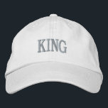 King Custom Text gedruckt Stilvoll handsome Elehan Bestickte Baseballkappe<br><div class="desc">✔️ Premium Embroidery - "KING"-Name für High-End-Look ✔️ verstellbares Fit - Eine Größe passt am besten zu einem komfortablen Band ✔️ Classic White Color - Vielseitig und stilvoll für ✔️ Durable & Lightweight - Ideal für tägliche Kleidung,  Sport oder lässige Outings</div>