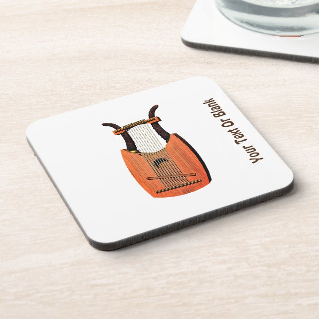 King David's Harp Getränkeuntersetzer (Linke Seite)