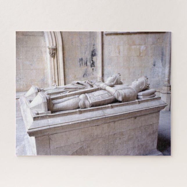 King Duarte & Queen Eleanor Batalha Tomb Portugal Puzzle (Horizontal)