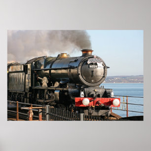 King Edward 1 Steam Motor Poster