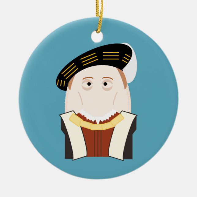 King Edward VI Keramik Ornament (Vorne)