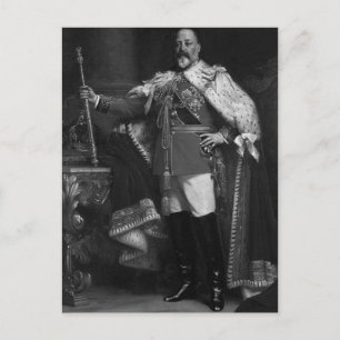 King Edward VII Postkarte