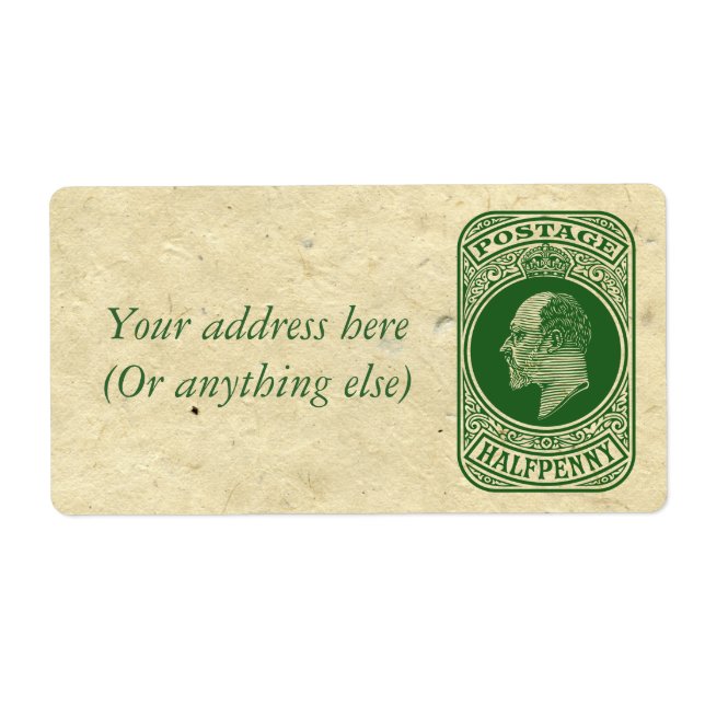 King Edward VII Prepaid Envelope Postage Briefmark (Vorne)