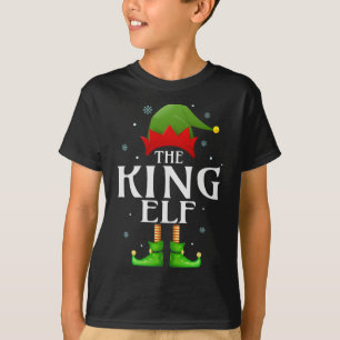King Elf Xmas Matching Family Group Christmas Gran T-Shirt