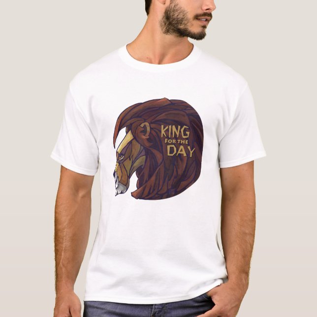 King for the Day Men's Light T-Shirt (Vorderseite)