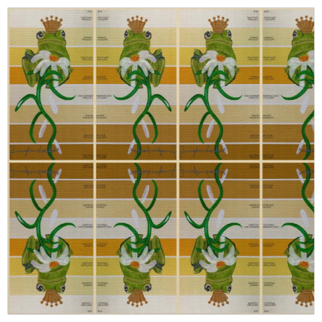 King Frog "She Lieben Me" 1 Stoff (Muster)