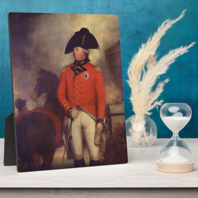 King George III von Sir William Beechey Fotoplatte (Seite)