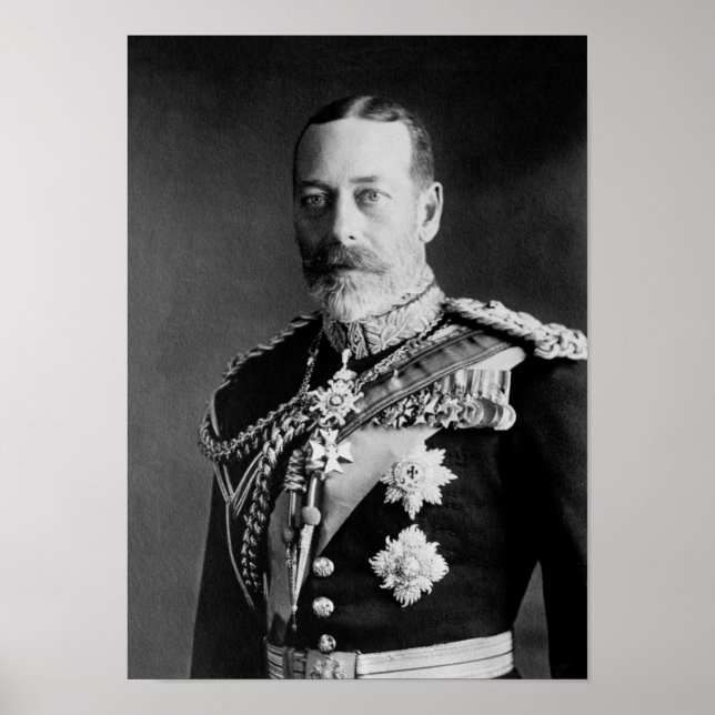 King George Portrait - 1923 Poster (Vorne)