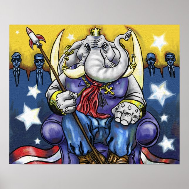 King George Poster (Vorne)