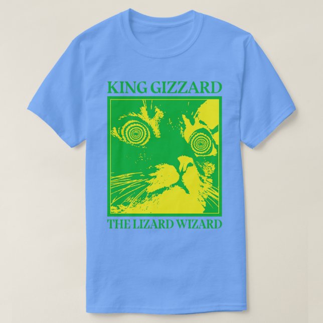 King Gizzard the Lizard Wizard Fanmade Tapestry T-Shirt (Design vorne)