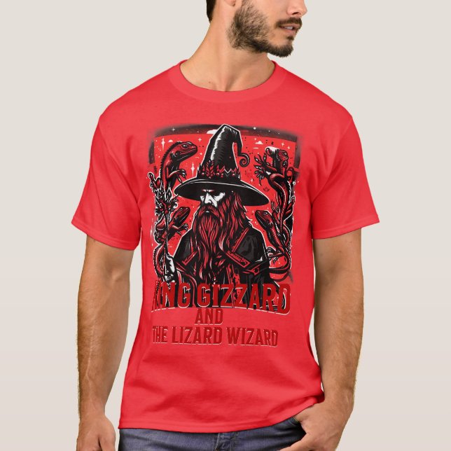 KING GIZZARD UND DER ECHSENZAUBERER 1 T-Shirt (Vorderseite)