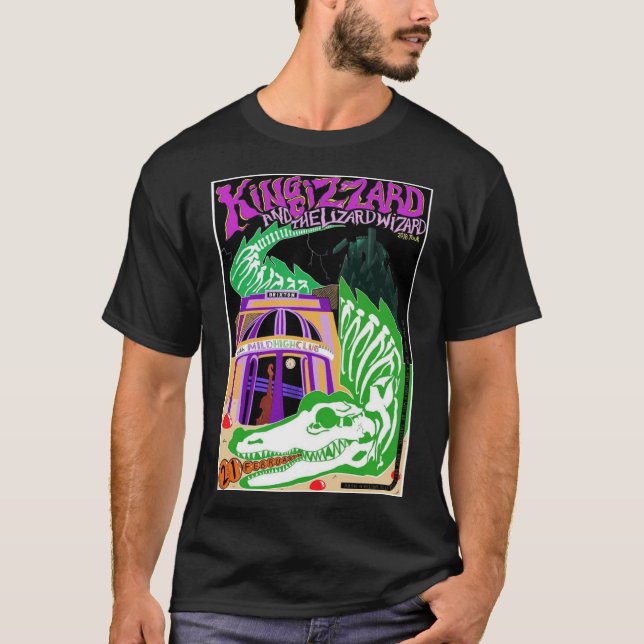 King Gizzard und der Lizard Wizard Brooklyn Steel T-Shirt (Vorderseite)